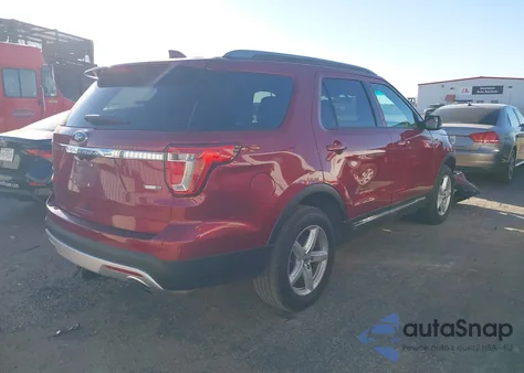 2017 Ford Explorer Xlt z USA, uszkodzony, nr VIN 1FM5K8DH2HGB70311